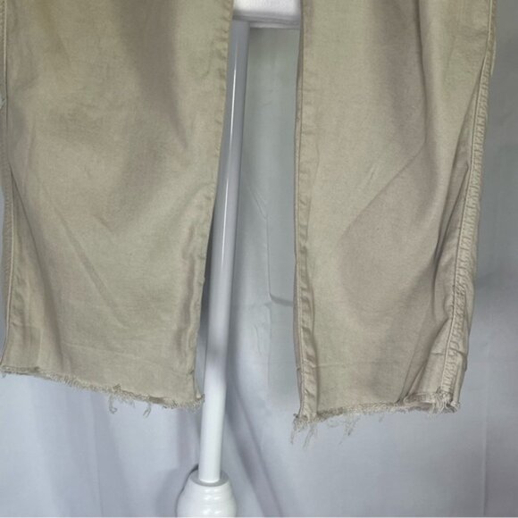 MOTHER Jeans The Rascal Fray Painted Ladies Collection in Putty (tan) Size 29 - Picture 4 of 11